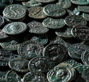 Η φωλιά του τυφλοπόντικα είχε θησαυρό: 20.000 ρωμαϊκά νομίσματα αμύθητης αξίας βρήκε στον βυσσινόκηπο 
