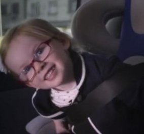 Απολαυστικό βίντεο! 4χρονο κοριτσάκι κάνει "test drive" σε τεράστιας αντοχής φορτηγό Volvo