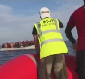 Τι συμβαίνει με την οργάνωση ONE NATION που ήρθε από το Λονδίνο στη Μυτιλήνη και φωνάζει "Αλλάχ ακ μπαρ" στους πρόσφυγες - Βίντεο