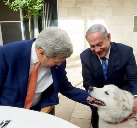 Το σκυλί του Νετανιάχου δάγκωσε δύο πολιτικούς επισκέπτες & ένα σύζυγο Υπουργού  
