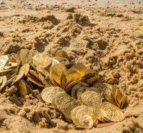 Μικρό θησαυρό βρήκε Αλβανός εργάτης σκάβοντας: 30 χρυσές λίρες έλαμπαν μπροστά του