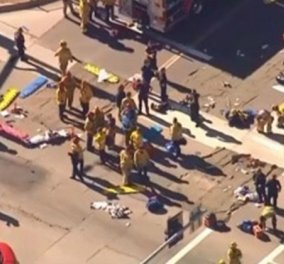 Μακελειό στο Λος Άντζελες: Τουλάχιστον 14 νεκροί και 17 τραυματίες ο τραγικός απολογισμός στο Σαν Μπερναρντίνο