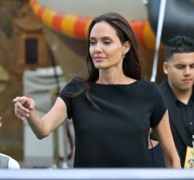Αδύνατη παρά ποτέ η Angelina Jolie προκαλεί ανησυχία - Η αποστεωμένη εμφάνισή της με μίνι μαύρο φόρεμα