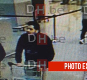 Επίθεση Βρυξέλλες: Η πρώτη φωτό των υπόπτων για το τρομοκρατικό χτύπημα μέσα από το αεροδρόμιο