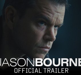 Το πρώτο trailer του ''Jason Bourne'': Μιλά για την οικονομική κρίση & βλέπουμε ένα «Σύνταγμα» στην Τενερίφη
