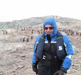 Απίστευτο: Ένας τενόρος τρελαίνει τους πιγκουίνους της Ανταρκτικής τραγουδώντας τους άριες!