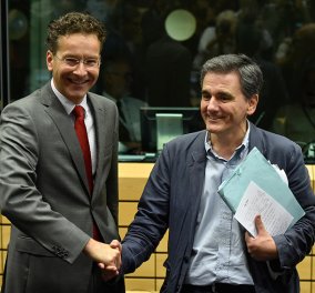 Βίντεο από το τέλος του κρίσιμου Eurogroup: "Είχαμε την πρώτη συζήτηση για την ελάφρυνση του χρέους της Ελλάδας"  