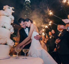 Ένας ελληνικός αριστοκρατικός γάμος στο Λος Άντζελες με φαντασμαγορικές εικόνες στην Vogue