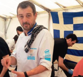 Good news: Ουρές για γαμοπίλαφο & ντάκο στις Βρυξέλλες από βραβευμένο Έλληνα σεφ  