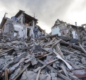 Εικόνες βιβλικής καταστροφής στην Ιταλία: 252 νεκροί από την μανία του Εγκέλαδου   