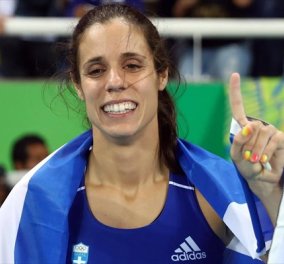 Σε πελάγη ευτυχίας η χρυσή Ολυμπιονίκης Κατερίνα Στεφανίδη : "Είχα ονειρευτεί αυτή τη στιγμή - Ο σύζυγός μου το πίστευε πιο πολύ από μένα"