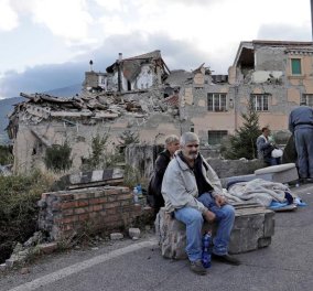 Δήμαρχος Αματρίτσε: Η πόλη δεν υπάρχει πια - Τα 3/4 της έχουν καταστραφεί 