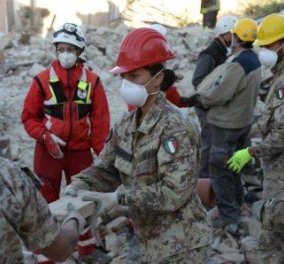 Σβήνουν οι ελπίδες για εντοπισμό επιζώντων στην Ιταλία - Στους 281 έφτασε ο αριθμός των νεκρών
