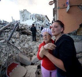 Βίντεο - ντοκουμέντο: Οι κραυγές για βοήθεια μετά το φονικό  σεισμό στην Ιταλία