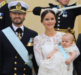  Πριγκιπικά βαφτίσια για τον πέντε μηνών εγγονό του Βασιλιά της Σουηδίας, Αλέξανδρο - Φωτό από την λαμπερή εκδήλωση