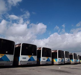 Στάσεις εργασίας των εργαζόμενων σε λεωφορεία και τρόλεϊ την Πέμπτη 