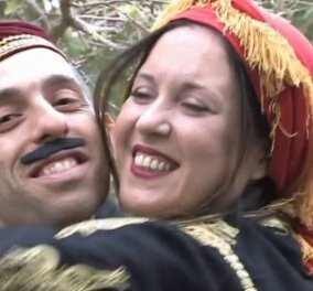 Γελάει όλη η Κρήτη: Ζευγάρι ηθοποιών παντρεύτηκε και έφτιαξε ένα τρομερά κωμικό βίντεο για να το γιορτάσει