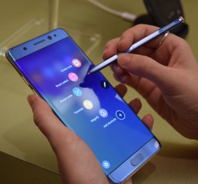 Μπελάδες για τη Samsung: Ανακαλεί όλα τα νέα Galaxy Note 7 - Κίνδυνος έκρηξης της μπαταρίας!