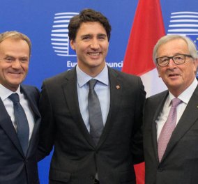 Υπογράφηκε η εμπορική συμφωνία CETA μεταξύ Καναδά και ΕΕ - Τι κέρδισαν οι Βέλγοι για λογαριασμό της Ευρώπης