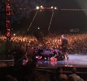 Τρομακτικό ατύχημα για ακροβάτισσα του Cirque du Soleil - Έπεσε με το κεφάλι στο έδαφος