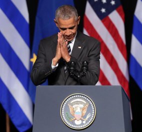 Με Ελευθερία Αρβανιτάκη ''έκλεισε'' η ομιλία Ομπάμα στο Σταύρος Νιάρχος - Βίντεο