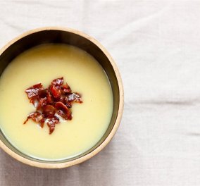 Σούπα με άγρια μανιτάρια : Shiitake porcini portobello : Ο Δημήτρης Σκαρμούτσος στα ωραία του!!!