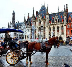 Απολαύστε τη μαγεία των Χριστουγέννων στην πιο παραμυθένια πόλη της Ευρώπης, τη βελγική Bruges! (φωτό)