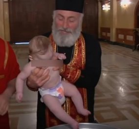 Βίντεο: O Πατριάρχης Γεωργίας βάπτισε 780 μωρά σε μια μέρα! 