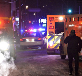 Φώτο, βίντεο -Τρομοκρατική επίθεση στον Καναδά: Οπλοφοροί σε τζαμί, 6 νεκροί, 8 τραυματίες  