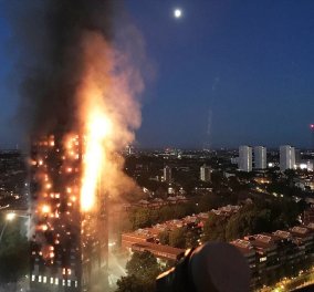 Λονδίνο- Φλεγόμενος πύργος: Όλοι νεκροί στους τελευταίους 3 ορόφους, εκατοντάδες οι αγνοούμενοι- Σοκαριστικές φωτογραφίες