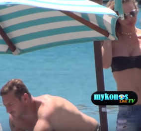 Ποιος σταρ του ποδοσφαίρου απολαμβάνει τις διακοπές του στη Μύκονο μαζί με τη σύζυγό του; (Βίντεο)