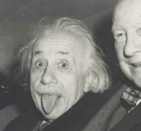 Αϊνστάιν:  Η φωτογραφία του με τη γλώσσα έξω πουλήθηκε 125.000 δολάρια