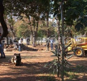 Τρίπολη: Ξεκίνησαν ανασκαφές σε πλατεία για να βρουν τον «χαμένο θησαυρό» (BINTEO)