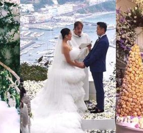 Γάμος με θέμα την λεμονιά: Η ασιάτισσα νύφη blogger έβαλε 3 νυφικά & η πολυτέλεια, η φινέτσα, οι εκπλήξεις είχαν σφραγίδα ιταλική