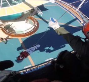 Εντυπωσιακό βίντεο του Πολεμικού Ναυτικού με στιγμιότυπα από επιχειρήσεις διάσωσης 