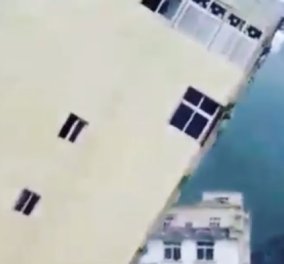 Βίντεο : Πολυκατοικία που κατέρρευσε σαν χάρτινος πύργος - 320 νεκροί από πλημμύρες