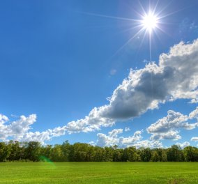 O καιρός σήμερα: Ηλιοφάνεια σε όλη τη χώρα - Στους 27 βαθμούς η θερμοκρασία