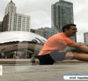 Ο Αλέξης Τσίπρας έβαλε το σορτσάκι του και βγήκε για τρέξιμο στην Ουάσιγκτον - Δείτε φωτογραφίες