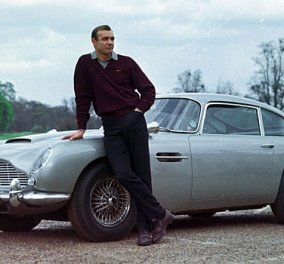 Σε δημοπρασία η Aston Martin έγινε διάσημη από τη θρυλική ταινία Τζέιμς Μποντ «Goldfinger» 