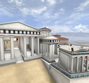 Εκπληκτική εικονική ξενάγηση στην Ακρόπολη του 5ου π.Χ. αι.- Συναρπαστικό ταξίδι από την «ΘΟΛΟ» 