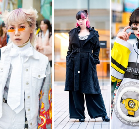 Τα 100 καλύτερα κλικς των Γιαπωνέζων που ντύθηκαν για να πάνε στην Εβδομάδα Μόδας του Τόκιο! (ΦΩΤΟ)