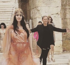 Βασίλειος Κωστέτσος: Οι φωτογραφίες που ανέβασε στα social media από το fashion show στο Ηρώδειο & το "ευχαριστώ" του