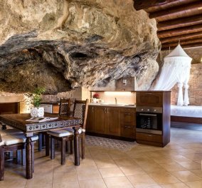 Αυτό το πανέμορφο σπίτι- σπηλιά στην Κρήτη κάνει θραύση στο Airbnb! (ΦΩΤΟ)