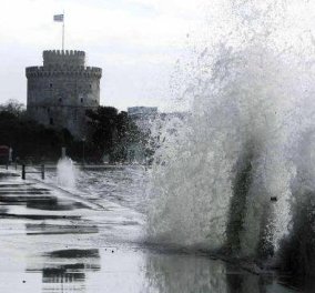 Η επόμενη μέρα της θεομηνίας στη Θεσσαλονίκη- Μετρά πληγές η συμπρωτεύουσα- Κλειστά σχολεία, διακοπές νερού & ρεύματος 