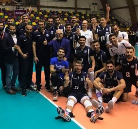 Εθνική Ομάδα Βόλεϊ: Νίκησε το Αζερμπαϊτζάν με ανατροπή και προκρίθηκε στο Ευρωπαϊκό Πρωτάθλημα