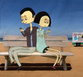 Ανατριχιαστικό video animation για τον θάνατο της ομιλίας μεταξύ ενός ζευγαριού και το αέναο chatting  