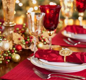 20 ιδέες για να διακοσμήσεις το Χριστουγεννιάτικο τραπέζι σου – Από κουκουνάρια μέχρι και φύλλα δέντρων αλλά και υπέροχα κεριά (φωτό)