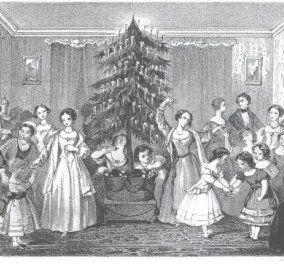 Vintage story: Ποιο ήταν το πρώτο Χριστουγεννιάτικο δέντρο που στολίστηκε στην Ελλάδα – Tι είπε ο Παπαρρηγόπουλος