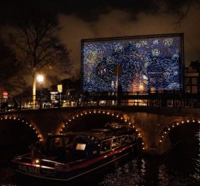 Η μαγεία του φεστιβάλ φωτός του Άμστερνταμ (φωτό & βίντεο)