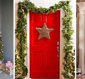 Χριστούγεννα 2020: 10 μοναδικοί τρόποι για να διακοσμήσετε την πόρτα του σπιτιού σας (Φωτό)
